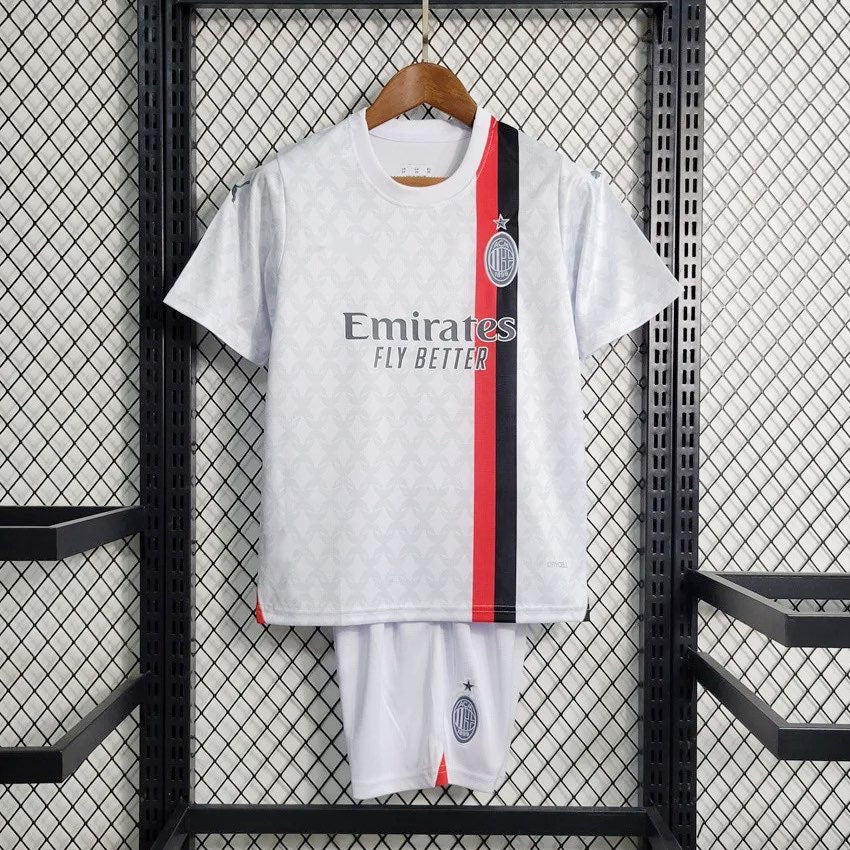 AC Milan maillot Domicile ensemble Enfant 2023 2024 jerseynts