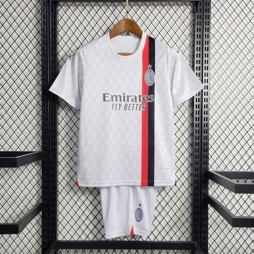 AC Milan maillot Domicile ensemble Enfant 2023 2024 jerseynts
