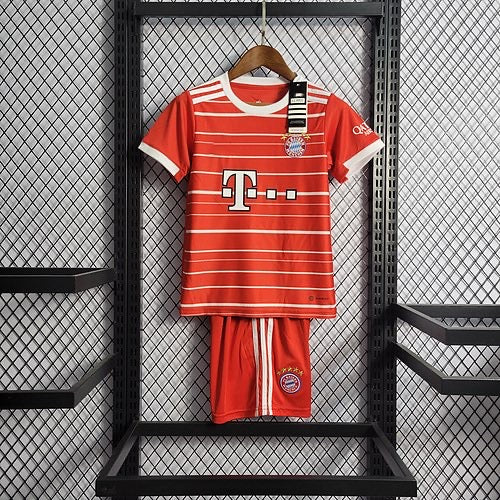 Bayern Munich maillot Domicile ensemble Enfant 2023 2024 L'Univers Du Maillot