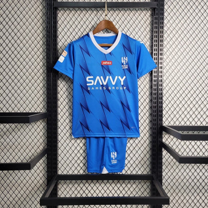 Arabie Saoudite Al-Hilal maillot Domicile ensemble Enfant 2023 2024 L'Univers Du Maillot