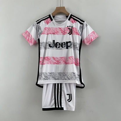 Juventus maillot Extérieur ensemble Enfant 2023 2024 L'Univers Du Maillot