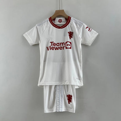 Manchester United maillot third ensemble Enfant 2023 2024 L'Univers Du Maillot