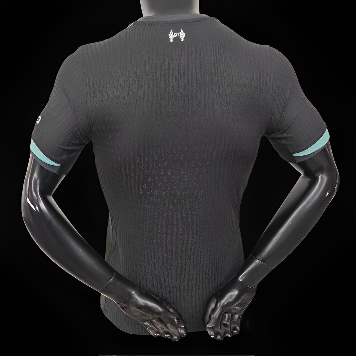 Liverpool maillot extérieur version Player Totalement Noir 2023 2024 L'Univers Du Maillot