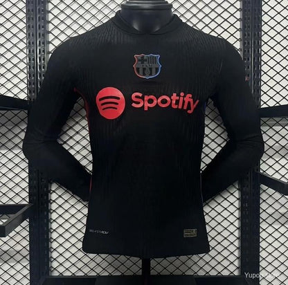 Maillot 24/25 Barcelone Noir Manches Longues L'Univers Du Maillot