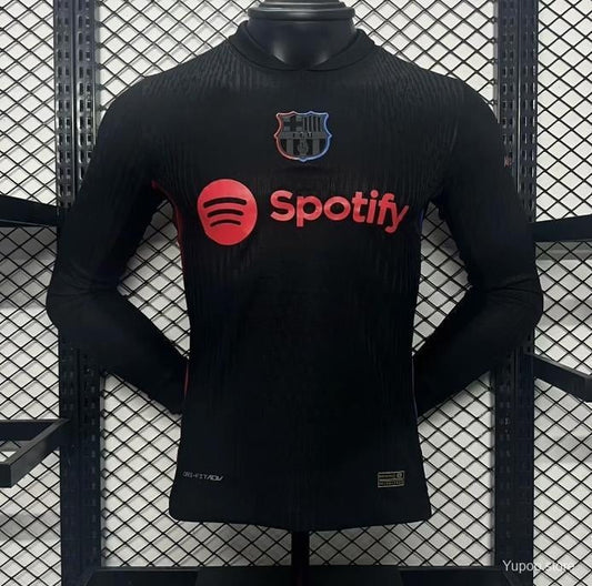 Maillot 24/25 Barcelone Noir Manches Longues L'Univers Du Maillot