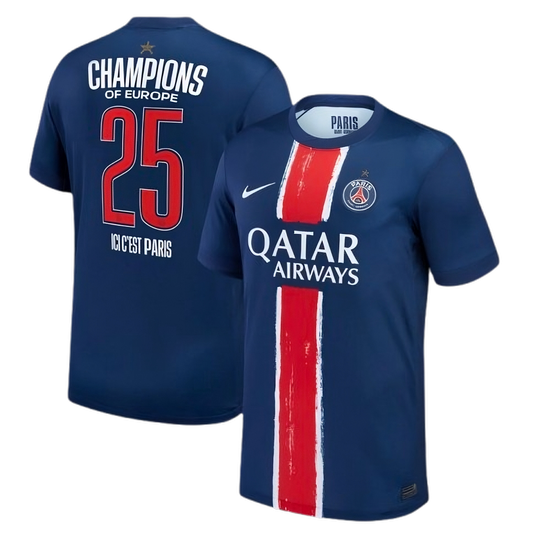 Maillot 24/25 PSG Champions (FLOQUÉ) L'Univers Du Maillot