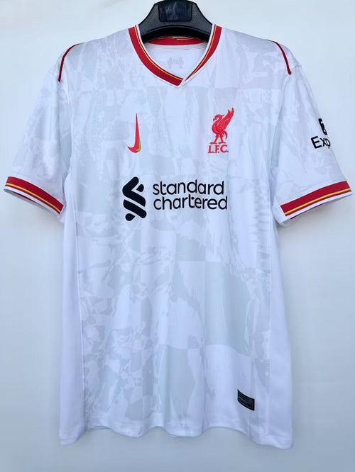Maillot 24/25 Liverpool Blanc L'Univers Du Maillot