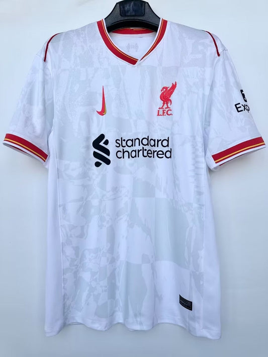 Maillot 24/25 Liverpool Blanc L'Univers Du Maillot