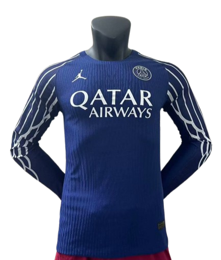 Maillot Player 25/26 PSG Bleu Manches Longues L'Univers Du Maillot